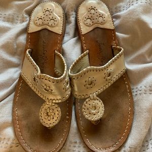 Platinum Jack Rogers Sandals sz 11